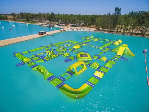 The Floating Playground at the Wake Island Waterpark