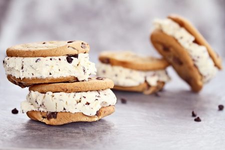 Make Your Own Chocolate Chip Cookie Ice Cream Sandwich
